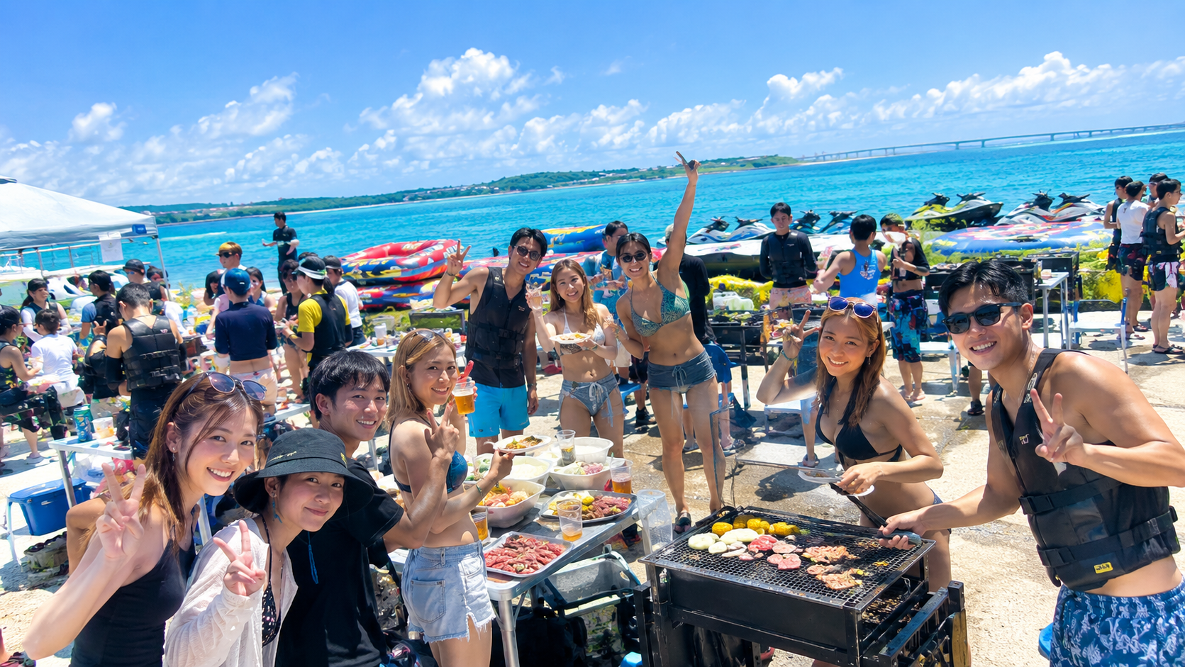 うるま市・海中道路のM.S.O.イベント年2回開催！マリンスポーツ＆BBQを格安で楽しもう♪